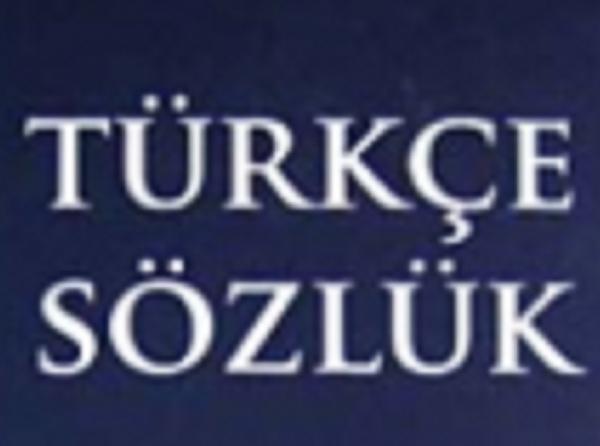 TDK Türkçe sözlük.